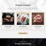 Country Butcher Website Design with Free VPS Web Hosting