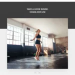 Fitness Website Design with Free VPS Web Hosting