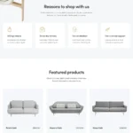Furniture Website Design with Free VPS Web Hosting