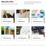 Investment Website Design with Free VPS Web Hosting