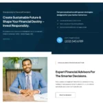 Investment Website Design with Free VPS Web Hosting