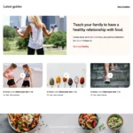 Nutritionist Shop Website Design with Free VPS Web Hosting