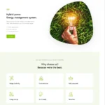 Renewable Energy Website Design with Free VPS Web Hosting