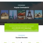 Tour Agency Website Design with Free VPS Web Hosting