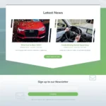 Car Driving Website Design with Free VPS Web Hosting
