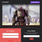 Gaming Website Design with Free VPS Web Hosting