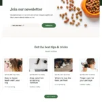 Pet Beds Website Design with Free VPS Web Hosting