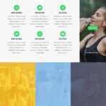Sports Service Website Design with Free VPS Web Hosting