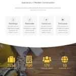 Building Construction Website Design with Free VPS Hosting