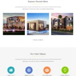 Building Construction Website Design with Free VPS Hosting