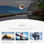 Construction Website Design with Free VPS Hosting