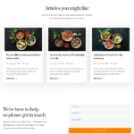 Catering Service Website Design with Free VPS Web Hosting