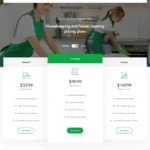Office Cleaning Website Design with Free VPS Web Hosting