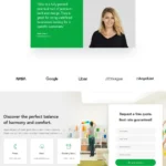 Standard Cleaning Website Design with Free VPS Web Hosting