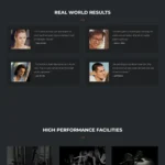 Gym Website Design with Free VPS Web Hosting