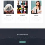 Lawer Website Design with Free VPS Web Hosting