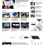 Business News Website Design with Free VPS Web Hosting