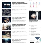 Business News Website Design with Free VPS Web Hosting