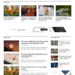 Science News Website Design with Free VPS Web Hosting