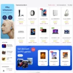 eCommerce Marketplace Website Design with Free VPS Web Hosting