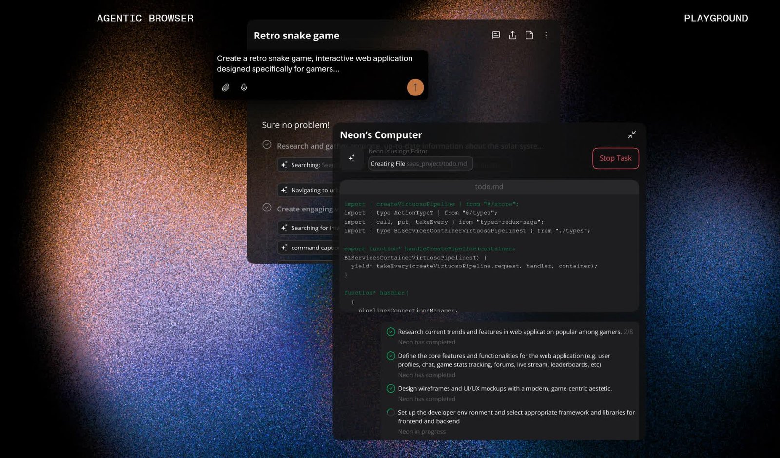 Opera’s Neon AI agentic browser promises to do everything &ndash; even write code while you’re offline