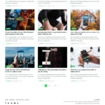 Android Magazine Website Design with Free VPS Web Hosting
