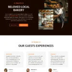 Bakery Business Website Design with Free VPS Web Hosting