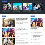 Classic Magazine Website Design with Free VPS Web Hosting