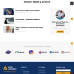 Corporate Business Website Design with Free VPS Web Hosting
