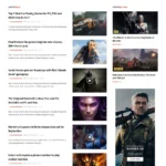 Game News Website Design with Free VPS Web Hosting