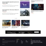 Game News Website Design with Free VPS Web Hosting
