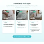 Life Coaching Website Design with Free VPS Web Hosting