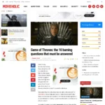Movie Reviews Website Design with Free VPS Web Hosting