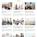 Yoga Blog Website Design with Free VPS Web Hosting