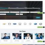 Auto Repair Service Website Design with Free VPS Web Hosting
