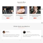 Beauty Studio Website Design with Free VPS Web Hosting