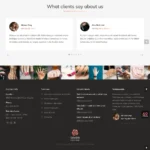 Beauty Studio Website Design with Free VPS Web Hosting