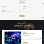 Cafeteria Website Design with Free VPS Web Hosting