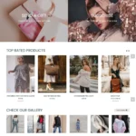 Clothing Shop Website Design with Free VPS Web Hosting