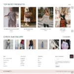 Clothing Shop Website Design with Free VPS Web Hosting