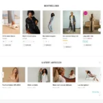 Clothing Store Website Design with Free VPS Web Hosting