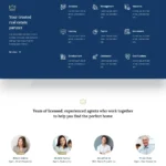 Estate Agency Website Design with Free VPS Web Hosting