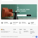 Furnishing Store Website Design with Free VPS Web Hosting