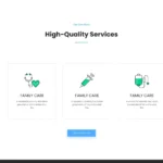 Medical Service Website Design with Free VPS Web Hosting