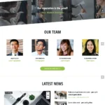 Modern Business Website Design with Free VPS Web Hosting