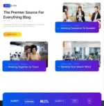 Modern Corporate Website Design with Free VPS Web Hosting