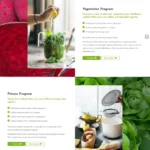 Nutrition Expert Website Design with Free VPS Web Hosting