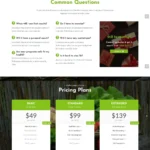 Nutrition Expert Website Design with Free VPS Web Hosting