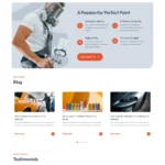 Paint Store Website Design with Free VPS Web Hosting