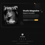Photography Studio Website Design with Free VPS Web Hosting